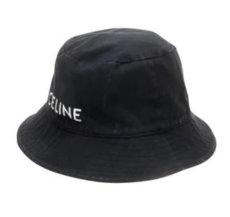 Celine Black Bucket hat Size M