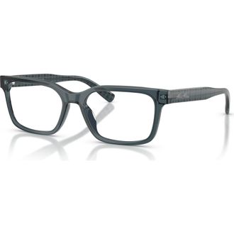 Brooks Brothers 55mm Rectangle optical glasses in Blue at Nordstrom