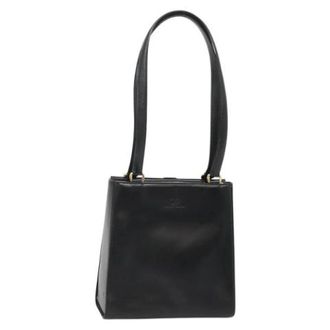 Valentino Tweedehands leren handtassen - Dames - Vintage Schoudertas - Zwart - ONE Size - Leer - Vintage
