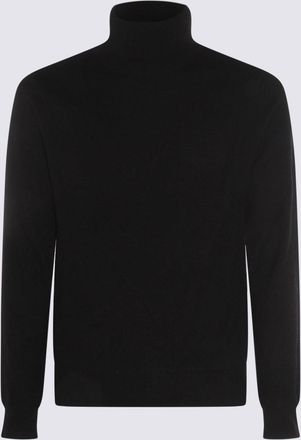 Malo Sweaters Blacks And Greys-Uomo