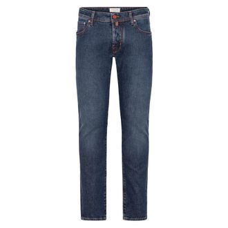 Jacob Cohen Heren, Jeans, Blauw, Maat: W40 Katoen