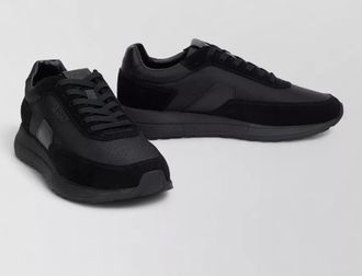 HUGO BOSS leather low-top sneakers