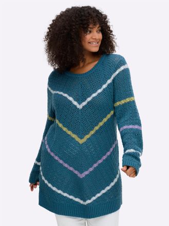 Sheego Rundhalspullover