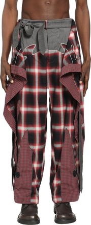 Craig Green Embroidered Patchwork Trousers