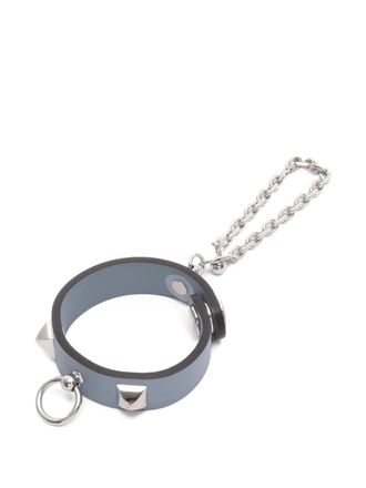 Herm&egrave;s 2000s Rival glove holder - women - Calf Leather - One Size - Grey