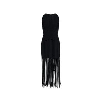 Balmain Mujer, Vestidos, Negro, Talla: S