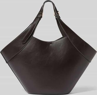 Mango Handtasche mit verstellbaren Tragehenkeln in Dunkelbraun, Gr&ouml;&szlig;e 1