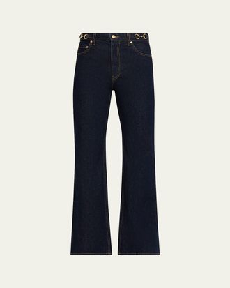 Ulla Johnson The Colette Straight-Leg Denim Jeans