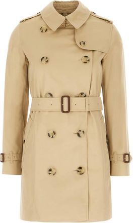 Burberry Stijlvolle Trenchcoat voor Mannen - Dames - Trenchcoats - Beige - 3XS - Katoen - Jassen