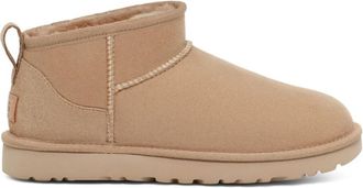 UGG Classic Ultra Mini - Dames - Winterlaarzen - Beige - 42 EU - Wol - Schoenen