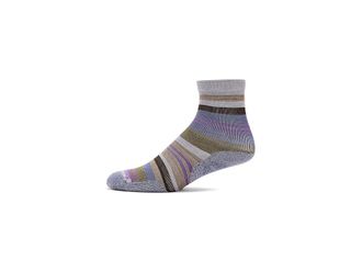 Smartwool Everyday Saturnsphere Crew Socks Sock Purple Eclipse : LG (Womens Shoe 10-12.5), Merino/Nylon/Wool