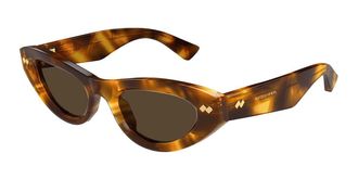 Bottega Veneta BV1350S 002 Womens Sunglasses Tortoiseshell Size 50