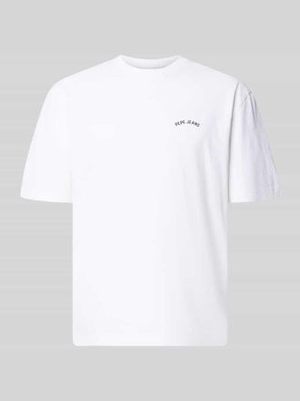 Pepe Jeans London Regular Fit T-Shirt aus reiner Baumwolle Modell John Tee in Weiss, Gr&ouml;&szlig;e M