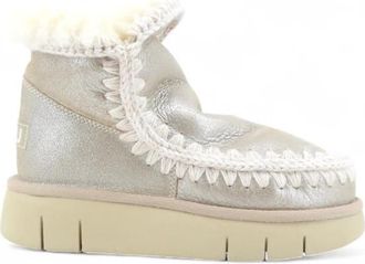 Mou Eskimo 18 Bounce - Dames - Winterlaarzen - Grijs - 40 EU - Wol - Schoenen