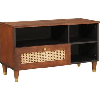 vidaXL Media Storage Cabinets & Racks Brown 80 x 33.5 x 46 cm Vidaxl