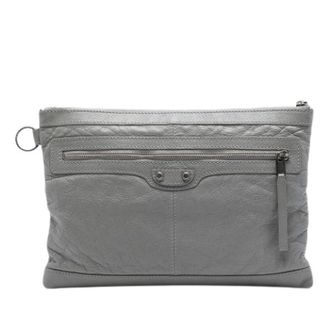 Balenciaga Pre-owned Clutches, female, Gray, Size: ONE SIZE Pre-owned Clutch