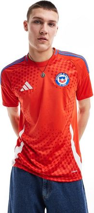 adidas Originals adidas Football Chile 2024 Home Jersey in red
