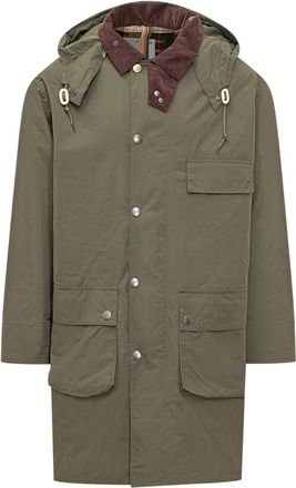 Barbour Green Hood Parka Jacket