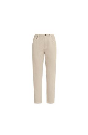 Brunello Cucinelli Straight five-pocket trousers in Sand at Nordstrom, Size 42 It