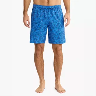 Fair Harbor The Anchor Short - 8 In Azure Painted Leaves