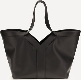 Saint Laurent Borsa Tote Y piccola in pelle Woman UNI