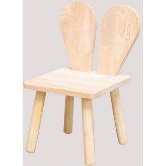 Sklum Pack De 4 Sillas En Madera De Pino Buny Kids Sklum