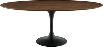 ModWay Lippa 78In Oval Wood Dining Table