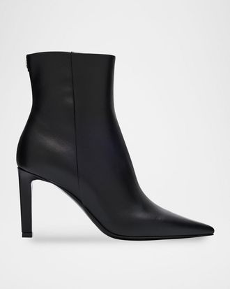 Jimmy Choo London Frankie 85 Calf Leather Ankle Boots