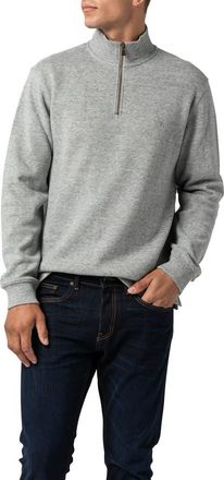 Rodd & Gunn Alton Ave Regular Fit Pullover Sweatshirt in Fog at Nordstrom, Size Xxx-Large