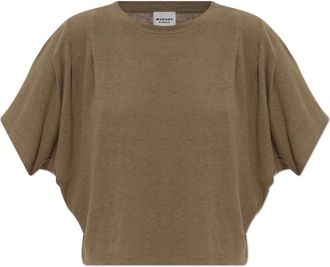 Isabel Marant T-Shirts, female, Green, Size: XL Kyanza Top