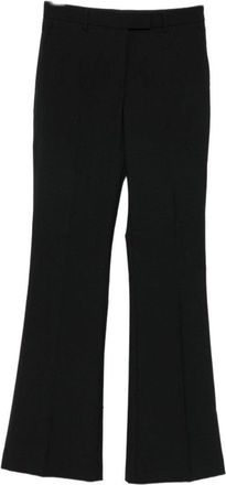 Seventy Tailored Black Trousers With Slight Flare