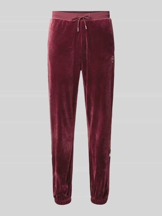 Sergio Tacchini Sweatpants mit elastischem Bund in Rot, Gr&ouml;&szlig;e XXL