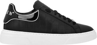 Philipp Plein Big Bang Runner - unisex - Sneakers - Zwart - 46 EU - Leer - Schoenen
