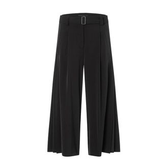 Cambio Cambio, Wide Trousers, female, Black, Size: XL Wide Trousers