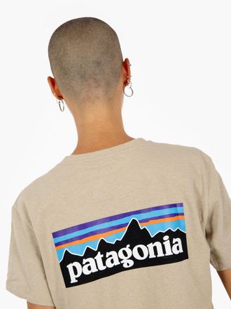 Patagonia WS P-& Logo Responsibli-tee pumice