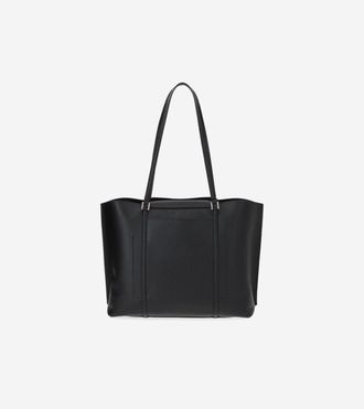 Cole Haan Womens Cole Haan Everyday U04753 Tote Bag Black Leather Handbag Outdoor JDM1258