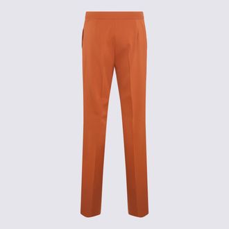 Max Mara Womens Trousers Arancio _wv El