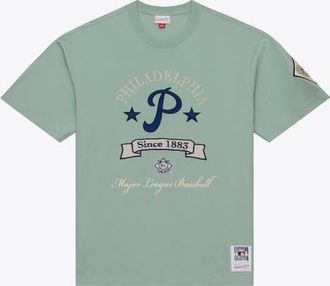 Mitchell & Ness Mens Mitchell & Ness Green Philadelphia Phillies Yacht Rock T-Shirt at Nordstrom, Size Xxx-Large