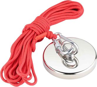 OEM Im&aacute;n De Neodimio - Di&aacute;metro 70 Mm - Fuerza De Succi&oacute;n 160 Kg - Para Elevaci&oacute;n Y Suspensi&oacute;n De Metales - Pesca Magn&eacute;tica - Unidad
