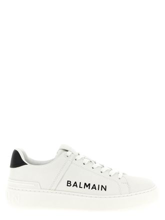 Balmain Bicolor Calfskin Low Top Mens Sneakers