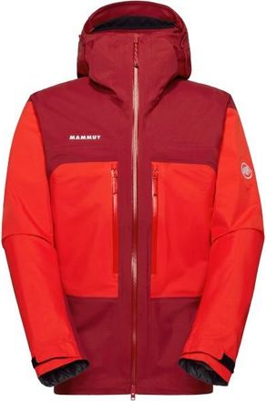 Mammut Taiss Hardshell Hooded Jacket Regenjacke f&uuml;r Herren | rot