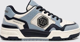 Philipp Plein Sneakers Predator V2 low-top in pelle con logo Hexagon
