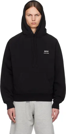 パーカー・フーディ Ami Blue Logo-Print Hoodie AMI Paris logo-print Hoodie | Blue | FARFETCH GE