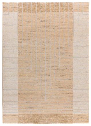 Atticgo Alfombra &eacute;tnica beige 133x190 cm