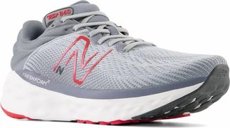 New Balance Mens Fresh Foam X 840 V1 Running Shoes In Aluminum Grey/red