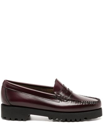 G.H. Bass & Co. Weejun 90s penny loafers - Red