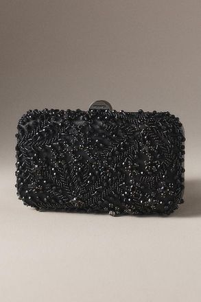Olga Berg Solange Beaded Clutch