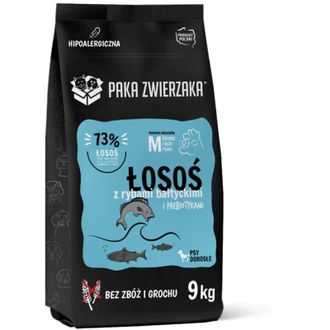 OEM Pet Paka Salm&oacute;n Con Pescado Del B&aacute;ltico M - Alimento Seco Para Perros - 9 Kg