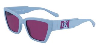 Calvin Klein Jeans CKJ23624S 450 Womens Sunglasses Blue Size 54