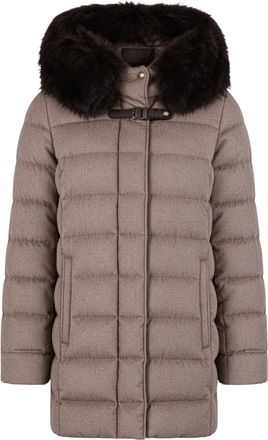 Moorer Belfortil Down Coat Sabbia
